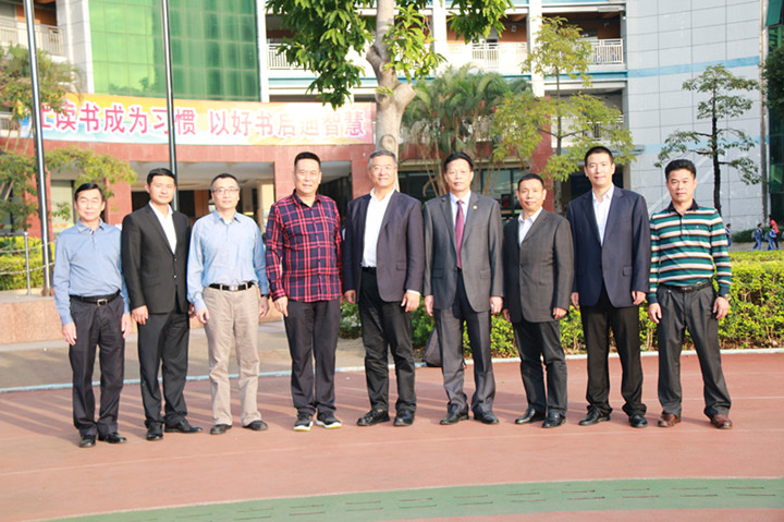北京語言大學領導專家來集團考察，共話優(yōu)質教育